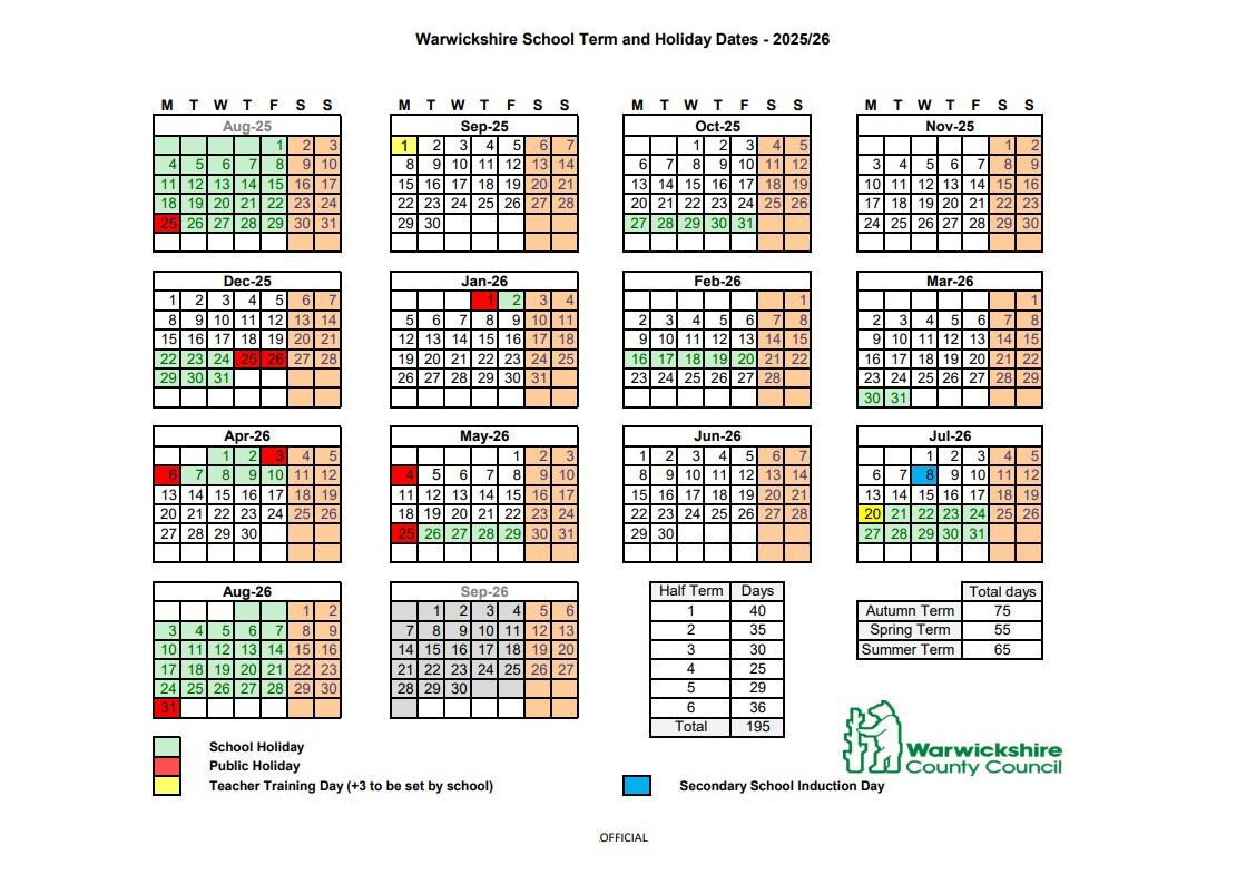 Term dates